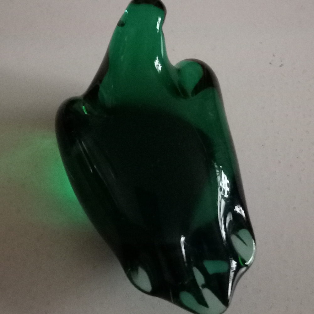 Blown glass bird
